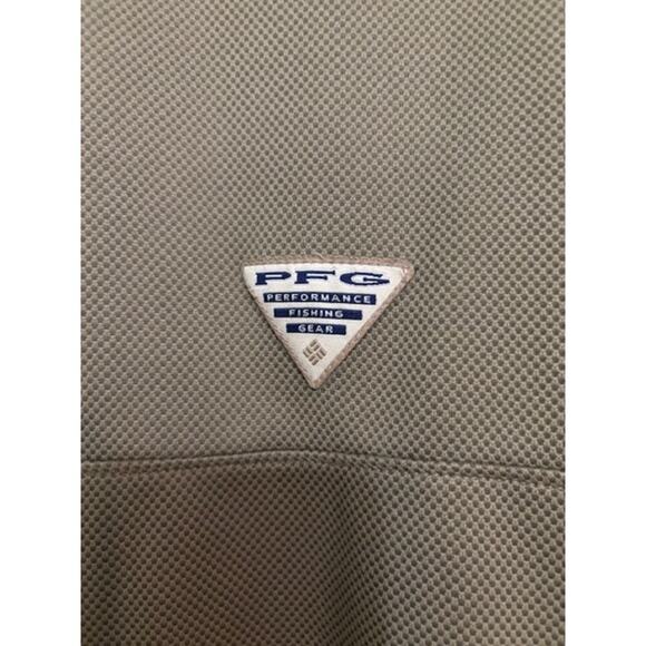 Columbia Men's Low Drag Offshore Polo XXL Omni-Shade 2TG Fishing Cypress - Picture 4 of 7